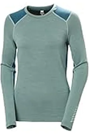 Helly Hansen W LIFA Merino Midweight Crew Chaqueta de Capa Base, , M para Mujer