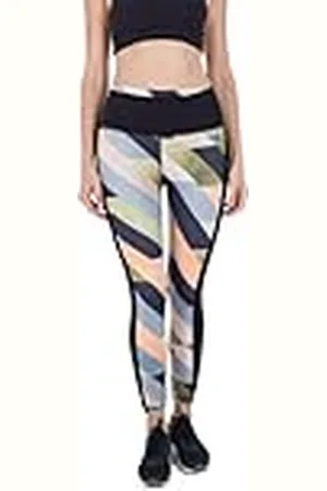 Hurley Legging 7/8 con Panel Lateral Inclinado Leggings, , L para Mujer