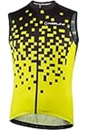 Nalini 03114101100C000.10 New Grenoble Hombre Sweatshirt Black/Fluo Yellow XL