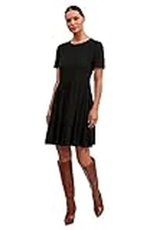 VILA Vestido Vipaya S/S/Su-Noos Escalonado, , 38 para Mujer