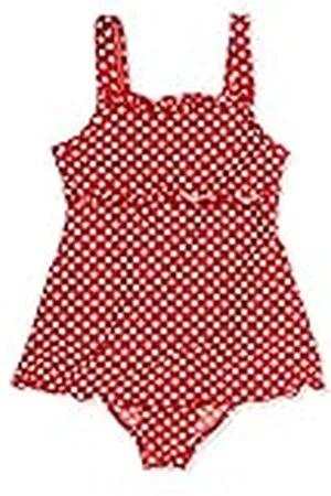 Playshoes UV Protection Swimsuit with Skirt Traje De Baño, Rojo, 86-92 Unisex niños