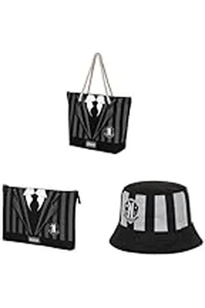 Wednesday Miércoles Uniform - Bolsa de Playa + Neceser + Gorro Bucket