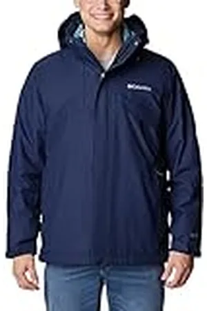 Columbia Bugaboo Fleece Interchange Jacket, Chaqueta De Invierno 3 En 1 para Hombre, Collegiate Navy, Talla XL
