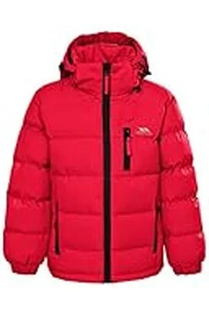 Trespass Tuff - Chubasquero para niño (Impermeable, con Capucha Desmontable), Primavera/Verano, Niños, Color , tamaño 9/10