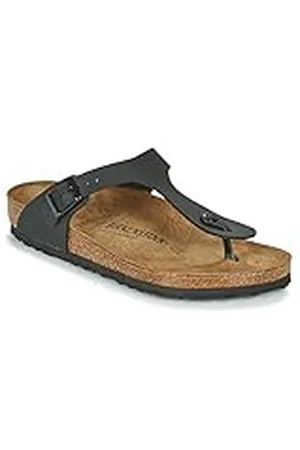Birkenstock Gizeh zwart slippers dames (043691)