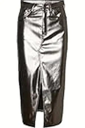 VERO MODA Vmveri HR Calf Pl Skirt Noos Falda Midi, , L Mujeres