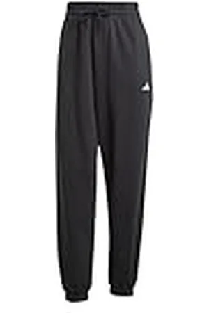 adidas Mujer Essentials Small Logo French Terry Cuffed Pants, , M