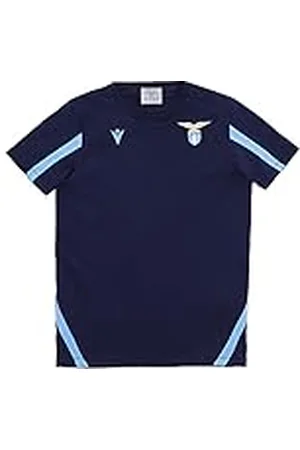 macron Merchandising Ufficiale Camiseta de polialgodón de Media Manga para niño SS Lazio 2021/22, Unisex niños, , JXS
