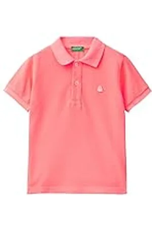 Benetton Camiseta Polo M/M 3089G300D Camisa, , 18 Meses para Niños