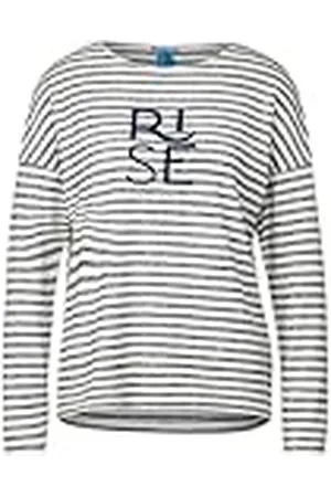 Street one Camiseta Rise Striped Partprint, Women