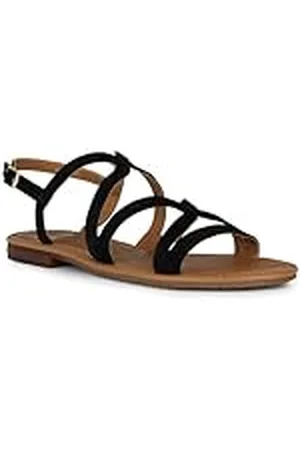 Geox D Sozy S Y, Sandalia Plana Mujer, , 39 EU