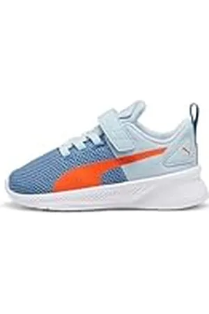 PUMA Flyer Runner V Inf, Sneaker Unisex niños, Blue Horizon-Frosted Dew-Flame Flicker, 21 EU