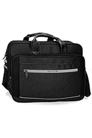 MOVOM Trimmed Maletín para Portátil Doble Compartimento Adaptable 15,6" 40x30x11 cms Poliéster