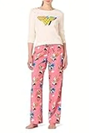 Amazon DC Conjunto de Pijama en Franela Mujer, , XXL