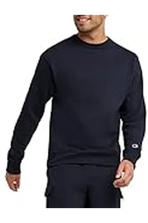Champion Powerblend - Sudadera polar para hombres - Azul - S