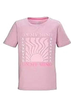 Killtec KOS 127 GRLS TSHRT Cuello Redondo, Camiseta de Verano con Estampado, , 152 para Niñas