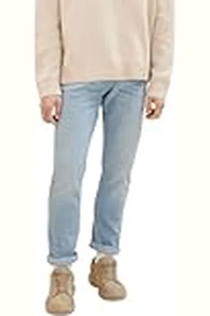 TOM TAILOR 1035878 Josh Regular Slim Jeans, 10140-Super Stone Blue Denim, 33W x 30L para Hombre