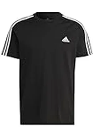 adidas Essentials Single Jersey 3 Rayas Camiseta de manga corta, , M Alto Hombre