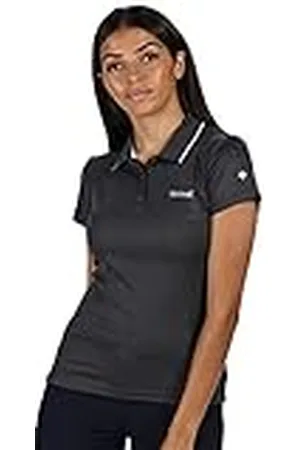 Regatta Maverick V - Polo Deportivo De Manga Corta Y Tejido De Secado Rápido T-Shirts/Polos/Vests, Mujer, , 10