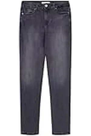 Springfield SPRINGFILED, Mujer, Jeans Slim Cropped, Dark Grey, 34