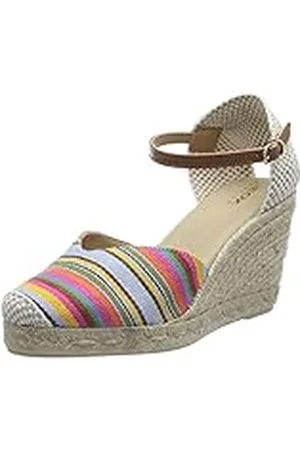 Geox D Gelsa, Espadrille Wedge Sandal Mujer, , 41 EU