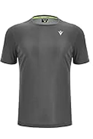 macron Run Prime Scd Clifton Camiseta Print Med Gry SS Man, Hombres, , M