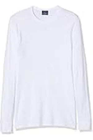 NAVIGARE 113 (Pacco Da 3) Ropa Interior de Manga Larga, Color Blanco, L (Pack de 3) para Hombre