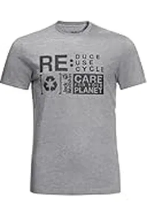 Jack Wolfskin Nature Relief, Camiseta De Manga Corta, , S, Hombre
