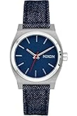Nixon Reloj Analógico para Mujeres de con Correa en Acero Inoxidable A1412-5259-00