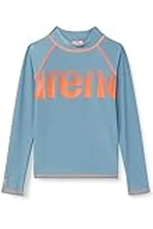 Arena Camiseta de Manga Larga para niños protección UV Rash Graphic