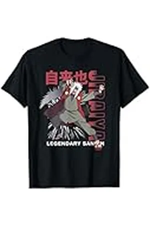 Naruto Shippuden Jiraiya Legendary Sannin Anime Camiseta