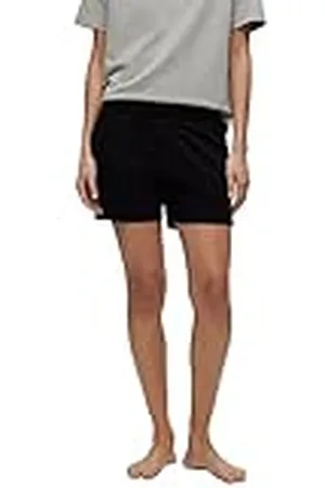 HUGO BOSS Shuffle_Shorts 10249155 01 Pantalones Cortos de Loungewear, Negro1, M para Mujer