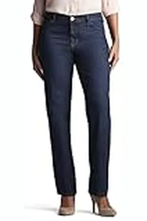 Lee Relaxed Fit Straight Leg Jean Jeans, , 14 US para Mujer