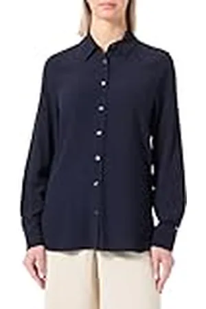 Tommy Hilfiger Blusa para Mujer Crepe Shirt Elegante, , 36