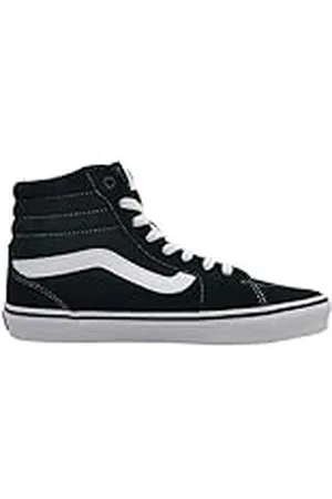 Vans Filmore Hi, Zapatillas para Hombre, Suede Scarab/White, 38.5 EU