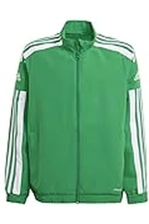 adidas Unisex niños Squadra 21 Presentation Jacket, Team Green/White, 15-16 Years