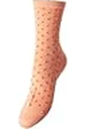 Pieces® PCSEBBY Glitter Long 1-Pack Pattern Noos Calcetines, , One Size para Mujer