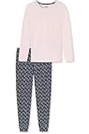 Schiesser Pijama Manga Larga, Rosado, 50 para Mujer