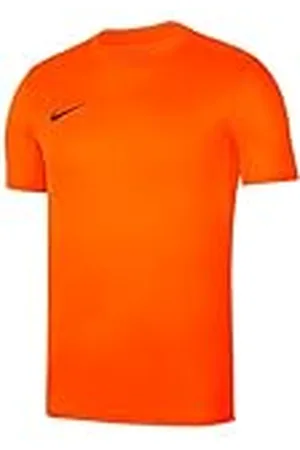 Nike Unisex Niños Camiseta de Manga Corta Nk Df Park 7, Safety Orange y Black, BV6741-819, S
