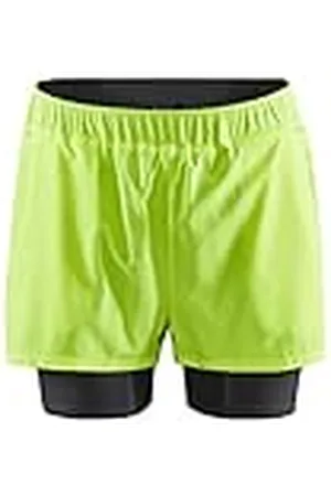 Craft Advance Essence - Pantalones Cortos elásticos 2 en 1, , Talla L