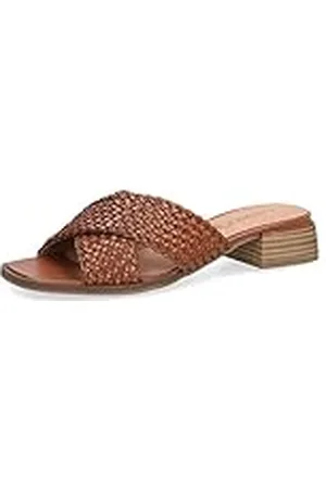 Caprice 9-9-27200-28, Zuecos Mujer, Marrón (Cognac Nappa), 37 EU