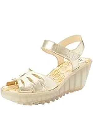 Fly London Yazi479fly, Sandalia Mujer, Gold, 36 EU