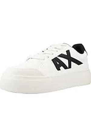Armani Exchange Kurt, Contraste de Color, Suela Gruesa, Zapatillas Mujer, , 40.5 EU