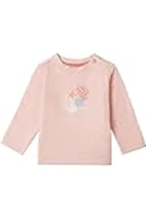 Noppies Camiseta de Manga Larga Caroline para niñas, Peach Beige-N174, 62 cm para Bebés