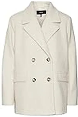VERO MODA Vmsally Chaqueta Boos Abrigo Corto, , M para Mujer
