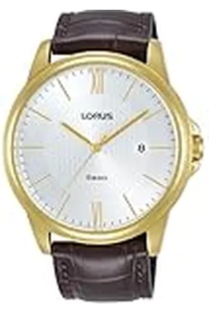 Seiko Reloj Analógico para Hombre de Cuarzo con Correa en Cuero RS943DX9