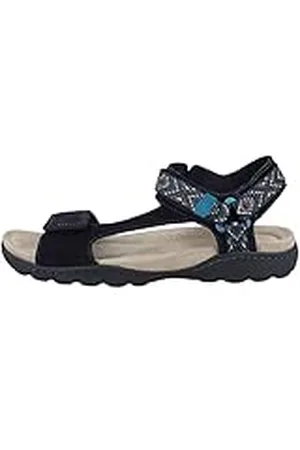 Clarks Amanda Step, Sandalia, para Mujer, Azul (Navy Suede), 41.5 EU