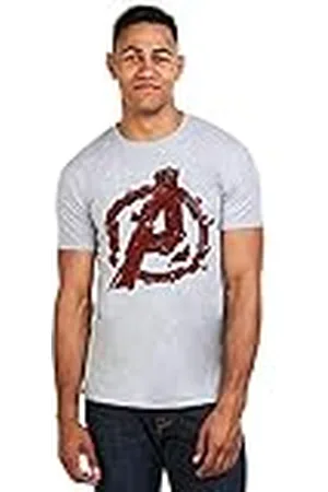 Marvel Avengers Cracked Camiseta, , Medium (Talla del Fabricante: Medium) para Hombre