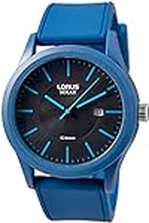 Lorus Reloj Analógico para Hombres de Cuarzo con Correa en Silicona RX305AX9