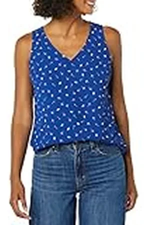 Amazon Camiseta Interior sin Mangas de Ajuste Normal (Disponible en Tallas Grandes) Mujer, , XS